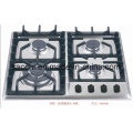 Cuatro quemador Sabaf 2ND Gen Cocina de acero inoxidable de gas